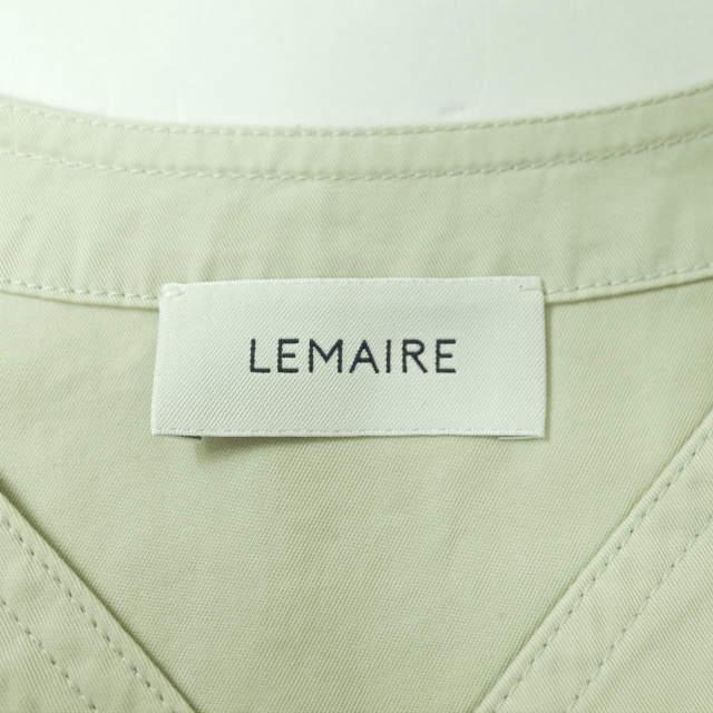 新品 LEMAIRE ルメール 22SS V-NECK SHIRT コットンギャバジン V 新品 LEMAIRE ルメール 22SS V-NECK SHIRT コットンギャバジン V