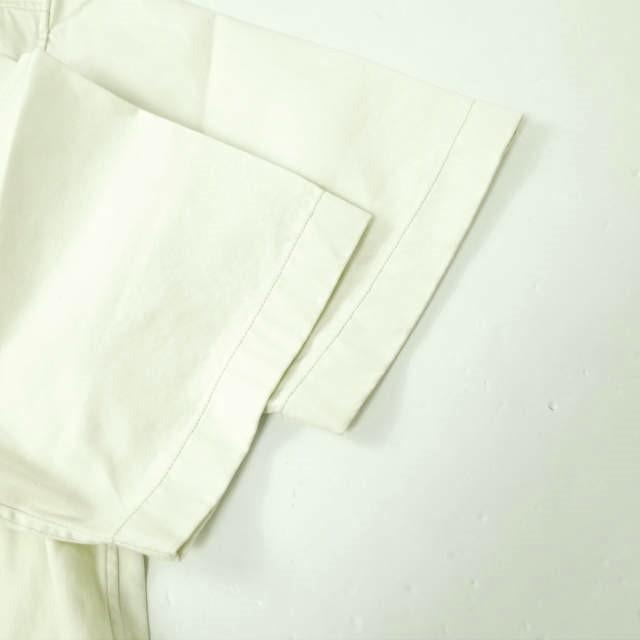 新品 LEMAIRE ルメール 22SS BUTTON NECK TOP コットンツイル ボタンネックプルオーバーシャツ M221 TO132 LF729 46 CREAMY WHITE g7026 |  | 05