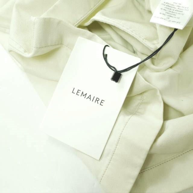 新品 LEMAIRE ルメール 22SS BUTTON NECK TOP コットンツイル ボタン