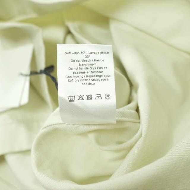 新品 LEMAIRE ルメール 22SS BUTTON NECK TOP コットンツイル ボタン
