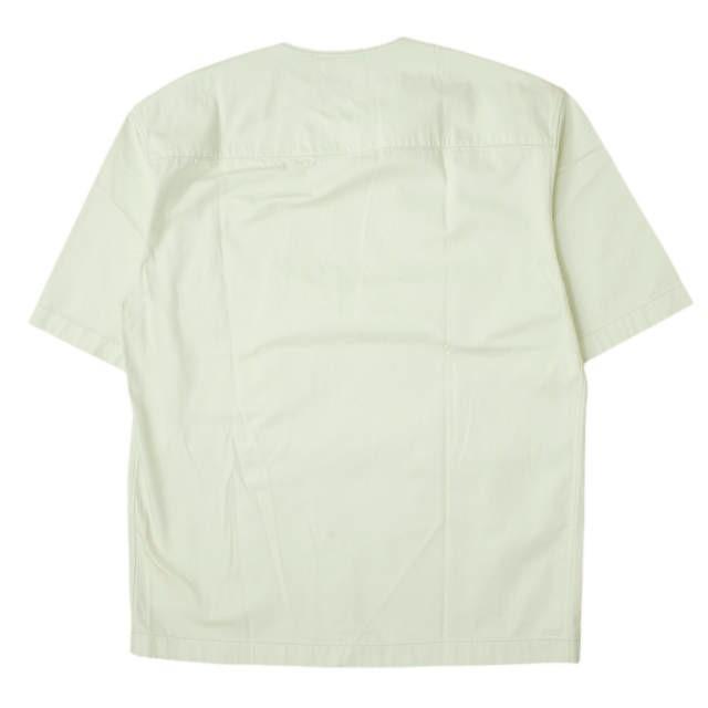 新品 LEMAIRE ルメール 22SS BUTTON NECK TOP コットンツイル ボタンネックプルオーバーシャツ M221 TO132 LF729 48 CREAMY WHITE g7028 |  | 01