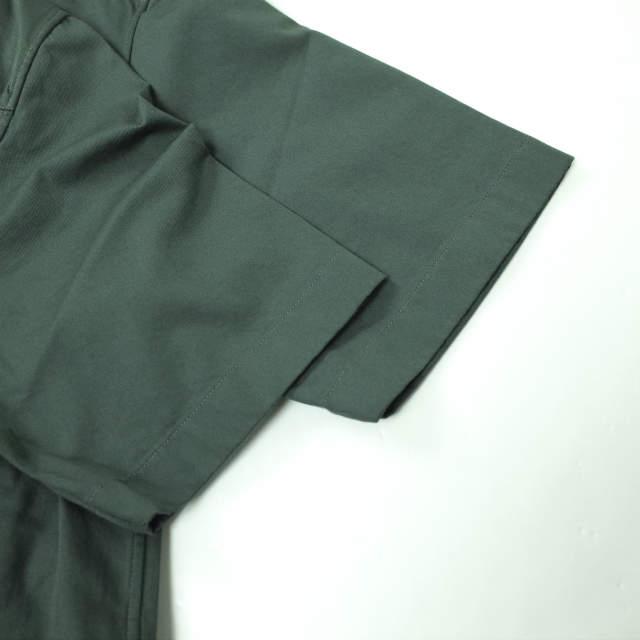 新品 LEMAIRE ルメール 22SS BUTTON NECK TOP コットンツイルボタン