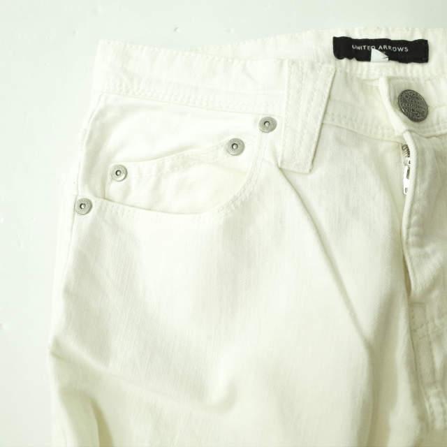 UNITED ARROWS ホワイトデニム 36 ユナイテッドアローズのデニムパンツ（ホワイト）の商品一覧