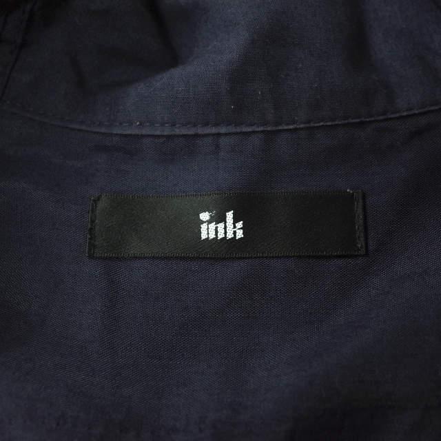 ink インク 日本製 UNITY CODA リメイクキューバシャツ L NAVY 長袖 オープンカラー 開襟 再構築 トップス g7106 |  | 02