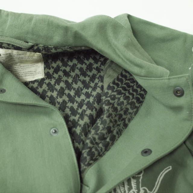 ink インク 日本製 SEWING HAND COACH JACKET ソーイングハンド コーチジャケット L オリーブ リメイク 再構築 Kurry アウター g7107 |  | 07