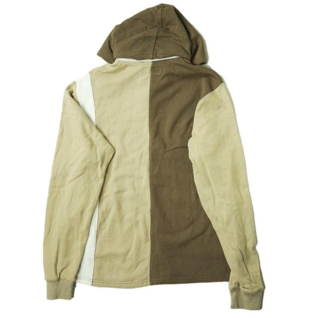 Evisen skateboards エビセンスケートボード JOCKEY B SHIRT フーデッドスウェットラガーシャツ M Brown x Beige ポロシャツ g7178 |  | 01