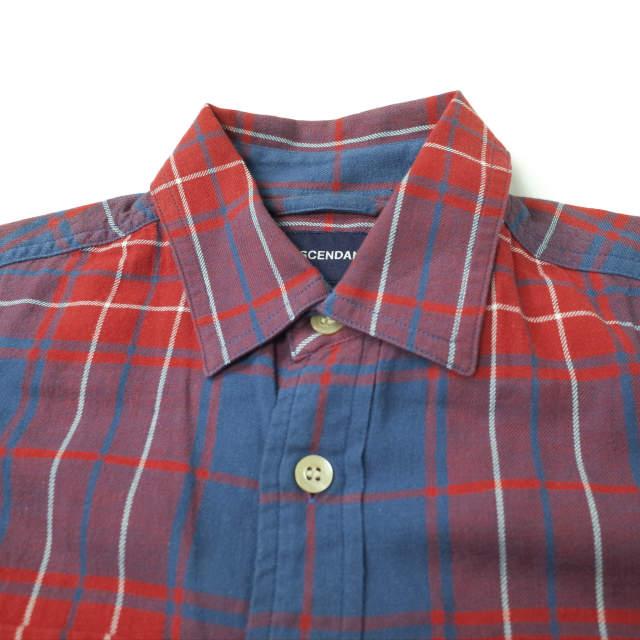 DESCENDANT ディセンダント 日本製 MILPITAS CHECK LS SHIRT