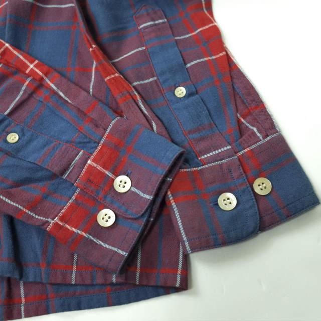 DESCENDANT ディセンダント 日本製 MILPITAS CHECK LS SHIRT