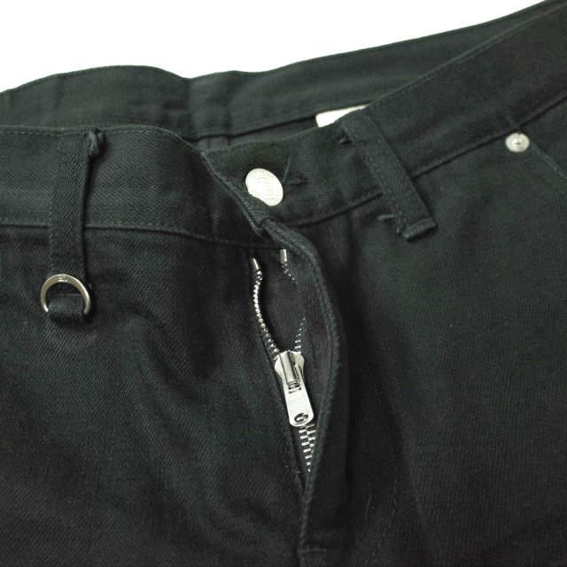 uniform experiment ユニフォームエクスペリメント 日本製 UNDISCOLORATION DENIM JEANS セルビッチデニムパンツ UE-000005 30 BLACK g7185 |  | 02