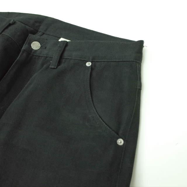 uniform experiment ユニフォームエクスペリメント 日本製 UNDISCOLORATION DENIM JEANS セルビッチデニムパンツ UE-000005 30 BLACK g7185 |  | 03