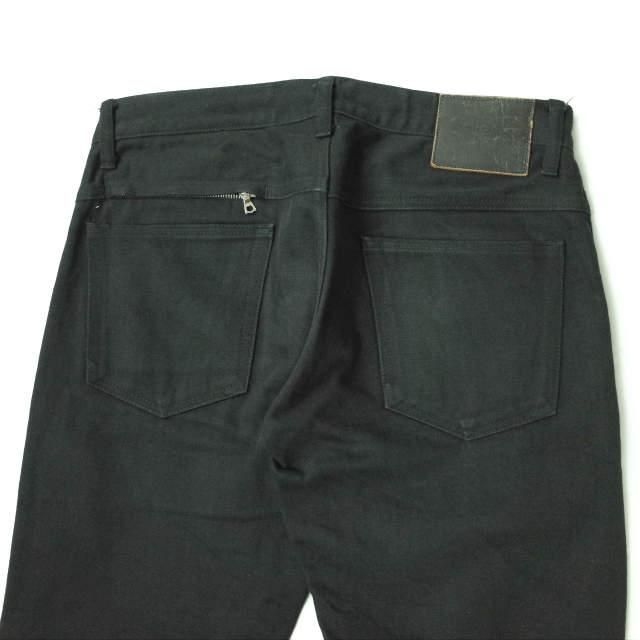 uniform experiment ユニフォームエクスペリメント 日本製 UNDISCOLORATION DENIM JEANS セルビッチデニムパンツ UE-000005 30 BLACK g7185 |  | 05