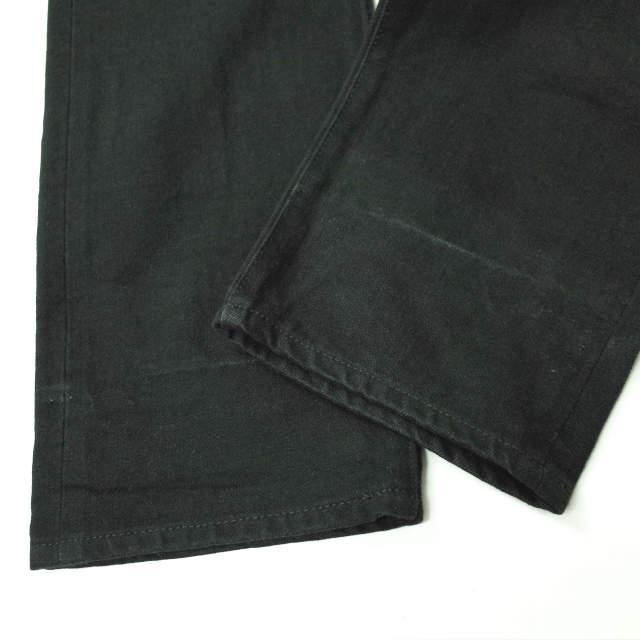 uniform experiment ユニフォームエクスペリメント 日本製 UNDISCOLORATION DENIM JEANS セルビッチデニムパンツ UE-000005 30 BLACK g7185 |  | 07