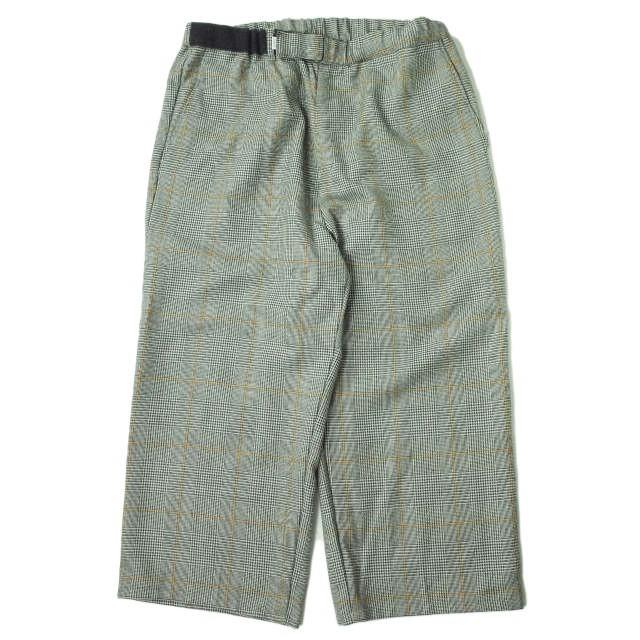 Graphpaper グラフペーパー GLENCHECK WOOL WIDE COOK PANTS Graphpaper グラフペーパー GLENCHECK WOOL WIDE COOK PANTS