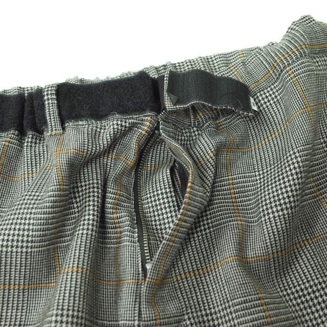 Graphpaper グラフペーパー GLENCHECK WOOL WIDE COOK PANTS Graphpaper グラフペーパー GLENCHECK WOOL WIDE COOK PANTS