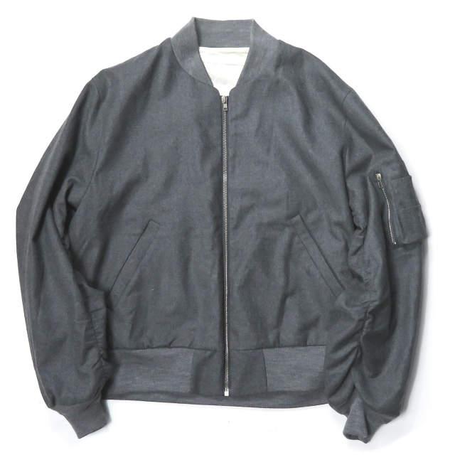 UNUSED アンユーズド 日本製 ウールMA-1ジャケット US0730 2 UNUSED アンユーズド 日本製 ウールMA-1ジャケット US0730 2