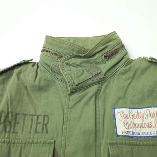 WACKO MARIA ワコマリア 日本製 M-65 JACKET(UPSETTER/ROCK STEADY PEOPLE Rio De Jameiro) S OLIVE ミリタリージャケット ブルゾン g7209 |  | 02