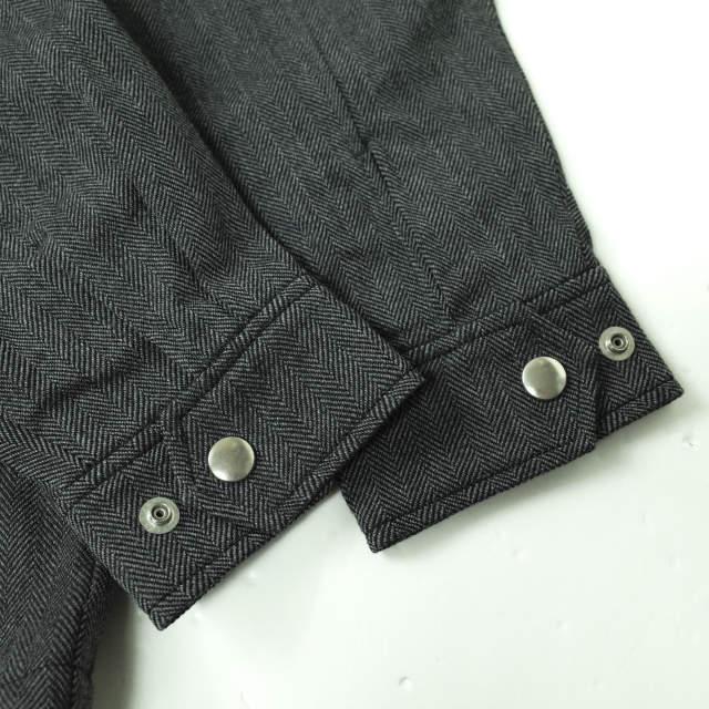 PHINGERIN フィンガリン TAILORED COACH JACKET TWEED ヘリンボーンツイード コーチジャケット PD-142-JK-061 S グレー ウール g7210 |  | 04