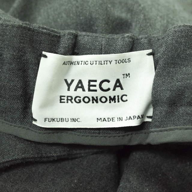 YAECA ERGONOMIC ヤエカ エルゴノミック 日本製 2WAY Tapered Pants テーパードパンツ 13661 S CHARCOAL GRAY イージー スラックス g7213 |  | 02