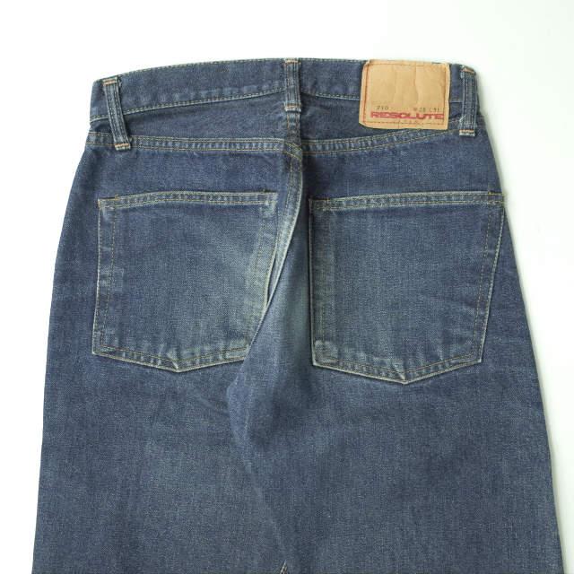 RESOLUTE リゾルト 日本製 710 Tight Straight(66モデル) スリムセルビッチデニムパンツ 28 インディゴ LEVI'S 501 ジーンズ g7221 |  | 05