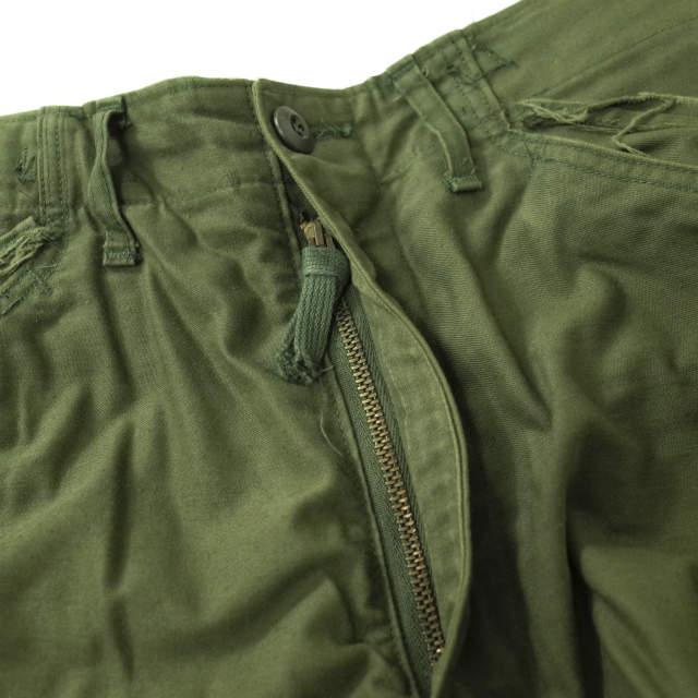 70s US.ARMY M-65 ヴィンテージ フィールド パンツ ミリタリー 77年製 US ARMY M-65 Field Pants オリーブ Medium-Regular 70s