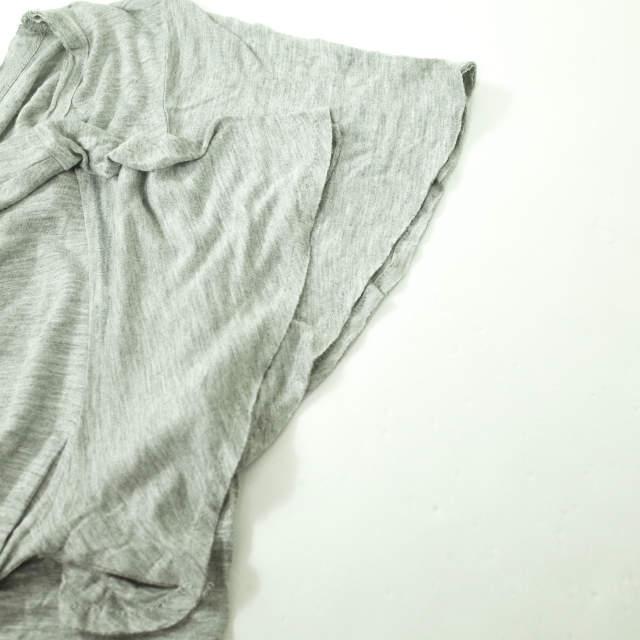 ACNE アクネ トルコ製 BUTTERFLY TEN テンセルUネックカットソー S グレー 半袖 Tシャツ トップス g7473 |  | 04