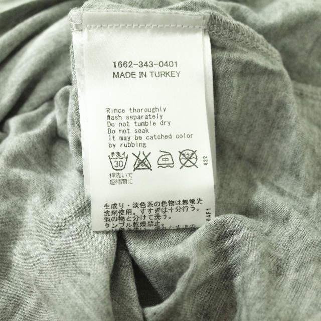 ACNE アクネ トルコ製 BUTTERFLY TEN テンセルUネックカットソー S グレー 半袖 Tシャツ トップス g7473 |  | 06