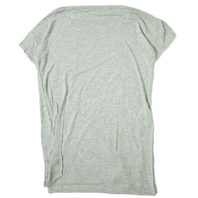 T by ALEXANDER WANG ティーバイアレキサンダーワン レーヨンボートネックポケットカットソー XS グレー 半袖 Tシャツ トップス g7498 |  | 01