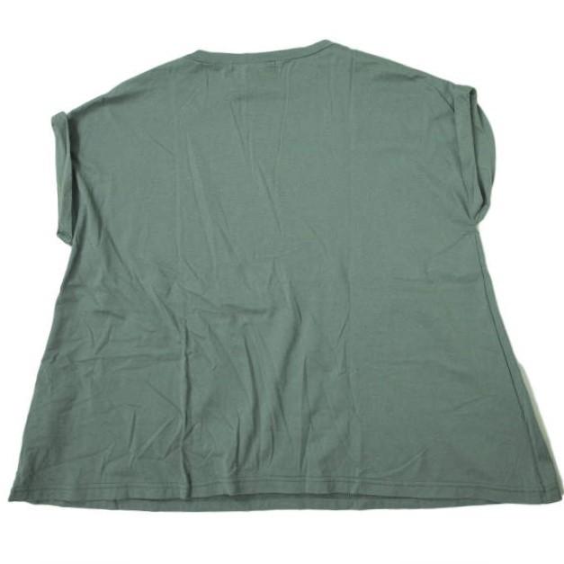 ENFOLD エンフォルド 日本製 ロールアップスリーブカットソー 3008S380-1390 38 M/GRY 半袖 クルーネック Tシャツ トップス g7502 |  | 01