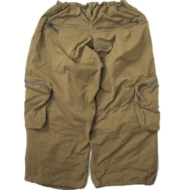 BAL バル RIPSTOP ZIP HEM CREW 3/4 CARGO PANT クロップドカーゴパンツ BAL-1961 XL CHOCOLATE ブラウン イージー ボトムス g7564 |  | 01