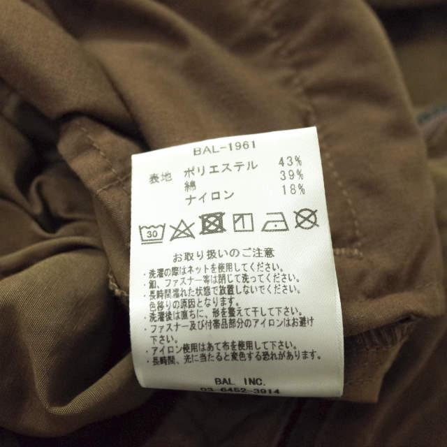 BAL バル RIPSTOP ZIP HEM CREW 3/4 CARGO PANT クロップドカーゴパンツ BAL-1961 XL CHOCOLATE ブラウン イージー ボトムス g7564 |  | 08