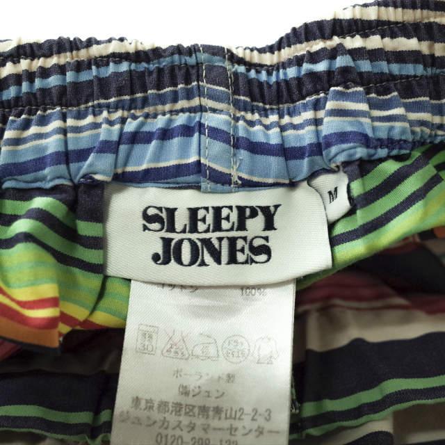 SLEEPY JONES スリーピージョーンズ ポーランド製 マルチボーダーパジャマショーツ M マルチカラー ショートパンツ イージー g7575 |  | 05