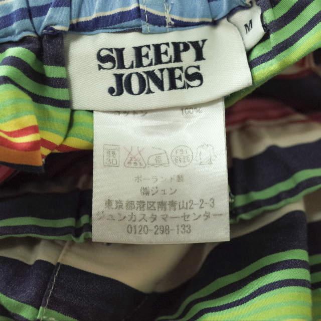 SLEEPY JONES スリーピージョーンズ ポーランド製 マルチボーダーパジャマショーツ M マルチカラー ショートパンツ イージー g7575 |  | 06