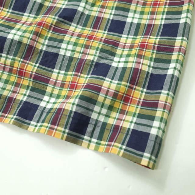 SLEEPY JONES スリーピージョーンズ ポーランド製 マドラスチェックパジャマシャツ M マルチカラー 半袖 パイピング トップス g7576 |  | 04