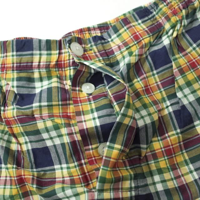 SLEEPY JONES スリーピージョーンズ ポーランド製 マドラスチェックパジャマショーツ M マルチカラー ショートパンツ イージー g7577 |  | 02