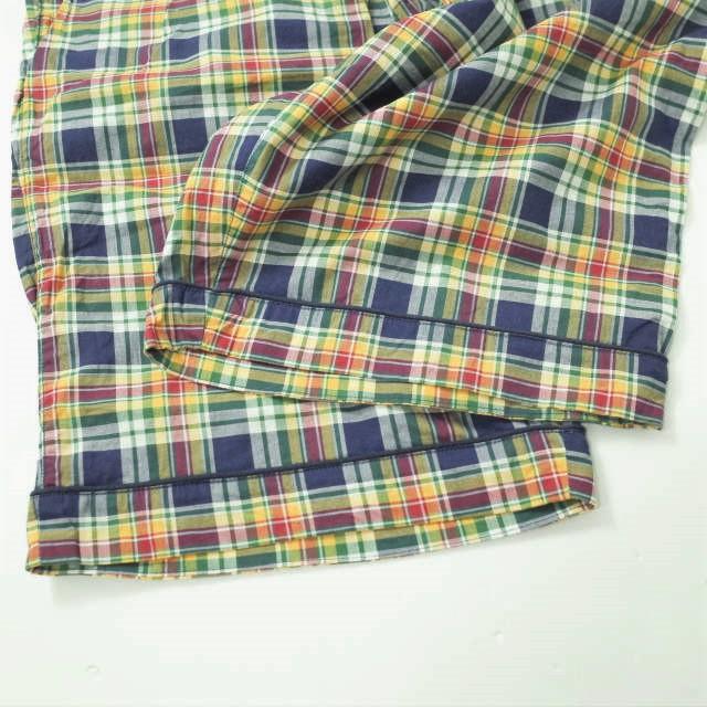SLEEPY JONES スリーピージョーンズ ポーランド製 マドラスチェックパジャマショーツ M マルチカラー ショートパンツ イージー g7577 |  | 04