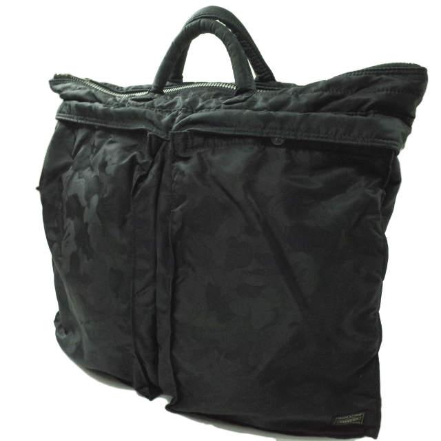 A BATHING APE x PORTER ア ベイシング エイプ ポーター 別注 HELMET BAG ジャガードカモフラージュ ヘルメットバッグ BLACK BAPE g7583 |  | 02