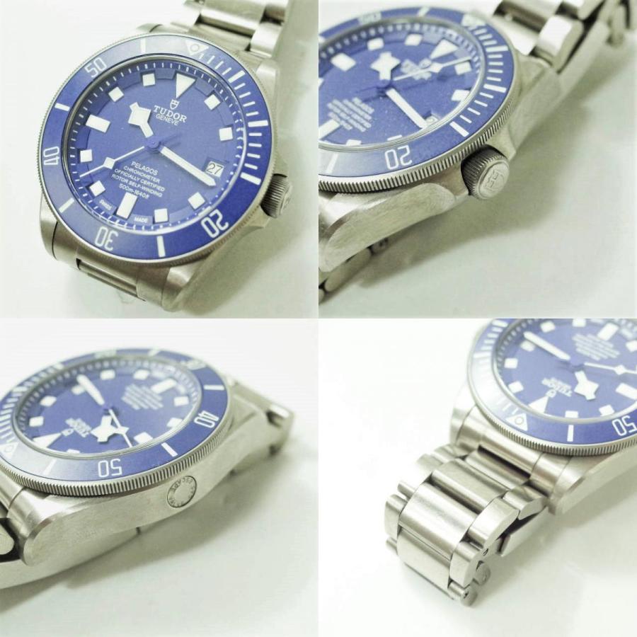 TUDOR チューダー チュードル Pelagos ペラゴス 25600TB 自動巻き ブルーダイアル ブルー文字盤 ウォッチ 腕時計 付属品完備 g7588 |  | 08