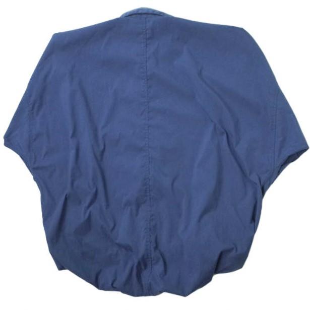 URU ウル 22SS 日本製 TASLAN NYLON - LONG SLEEVE SHIRTS タスランナイロン ロングスリーブシャツ 22STN01 2 BLUE オーバーシャツ g7627 |  | 01