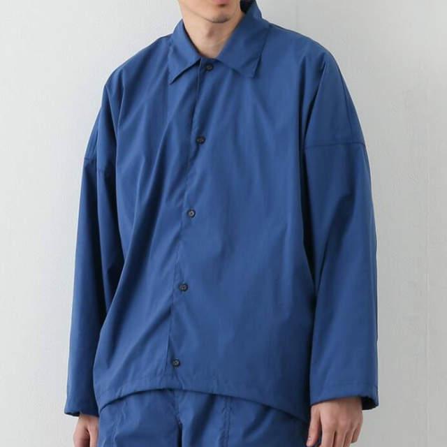 URU ウル 22SS 日本製 TASLAN NYLON - LONG SLEEVE SHIRTS タスラン 