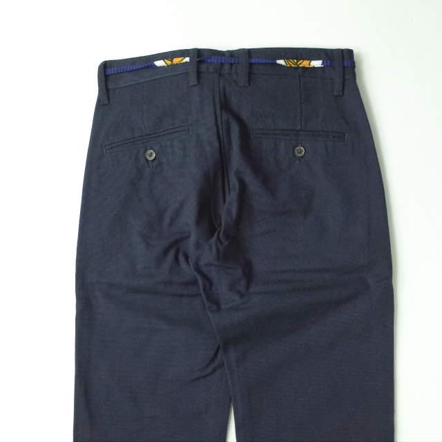 新品 ATELIER BEAUREPAIRE アトリエブールペール 20SS JOSEPH PANT CANVAS キャンバステーパードパンツ 420-0130051 28 NAVY g7653 |  | 06