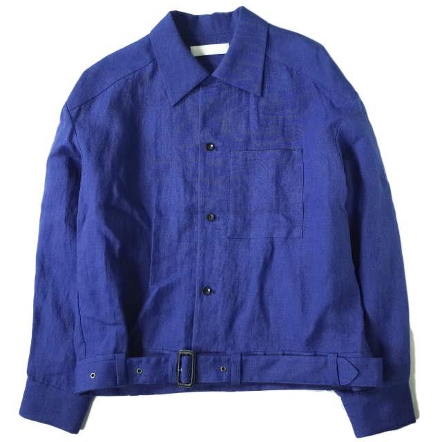 新品 ETHOSENS エトセンス 20SS 日本製 RIDERS LINEN SHIRT 新品 ETHOSENS エトセンス 20SS 日本製 RIDERS LINEN SHIRT