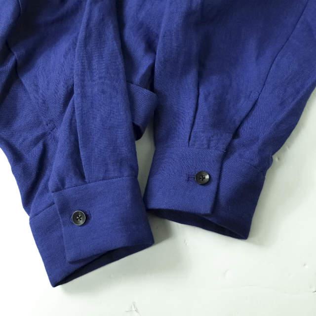 新品 ETHOSENS エトセンス 20SS 日本製 RIDERS LINEN SHIRT ライダース 