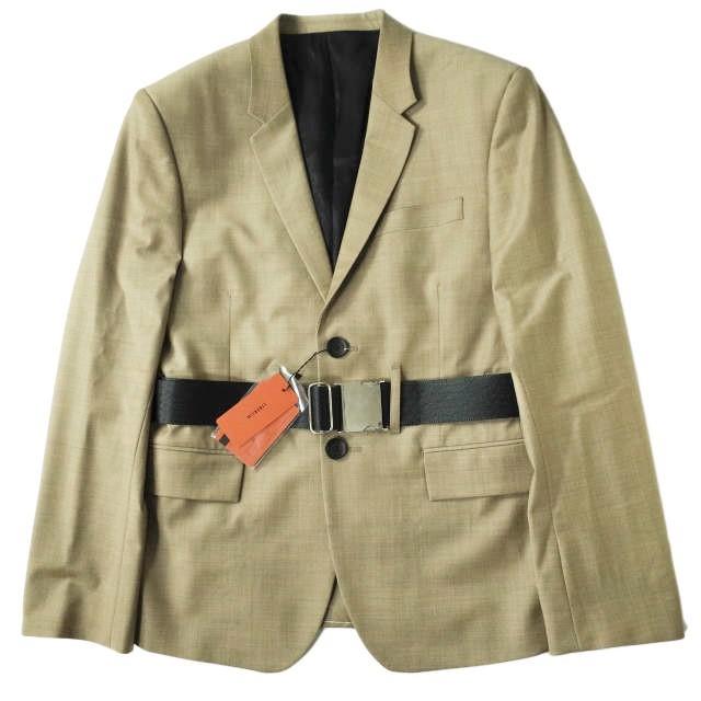 新品 LIBERUM リベルム 20AW 日本製 BELTED TAILORED JACKET ベルテッドテーラードジャケット 2020AW-JK02 1 BEIGE アウター g7683 | 