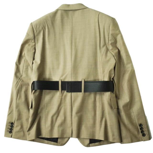 新品 LIBERUM リベルム 20AW 日本製 BELTED TAILORED JACKET ベルテッドテーラードジャケット 2020AW-JK02 1 BEIGE アウター g7683 |  | 01