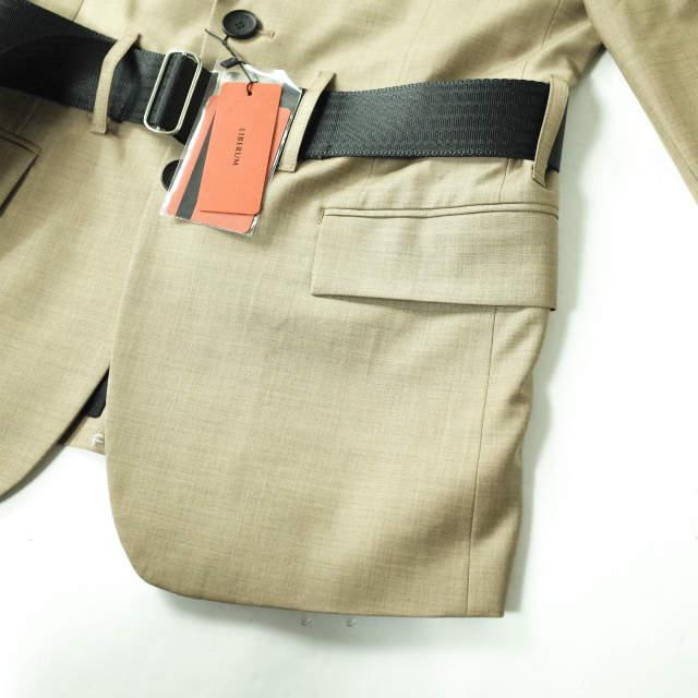 新品 LIBERUM リベルム 20AW 日本製 BELTED TAILORED JACKET ベルテッドテーラードジャケット 2020AW-JK02 1 BEIGE アウター g7683 |  | 06