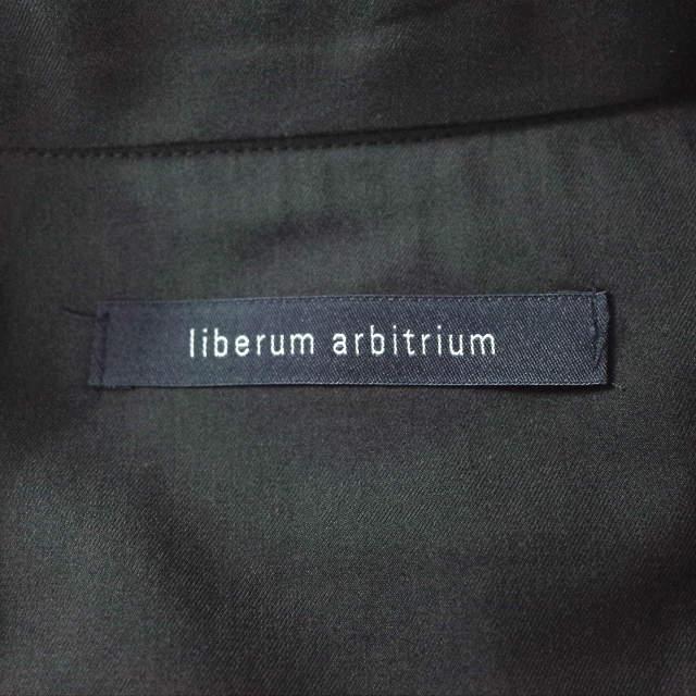 新品 Liberum Arbitrium リベルム アルビトリウム 日本製 レイヤードオープンカラーシャツ 2018SS-SH05 1 BLACK 長袖 開襟 トップス g7685 |  | 06