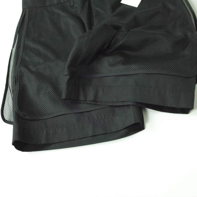 新品 Liberum Arbitrium リベルム アルビトリウム 日本製 メッシュレイヤードショートパンツ 2015SS-SPT05 44 BLACK ショーツ g7687 |  | 05