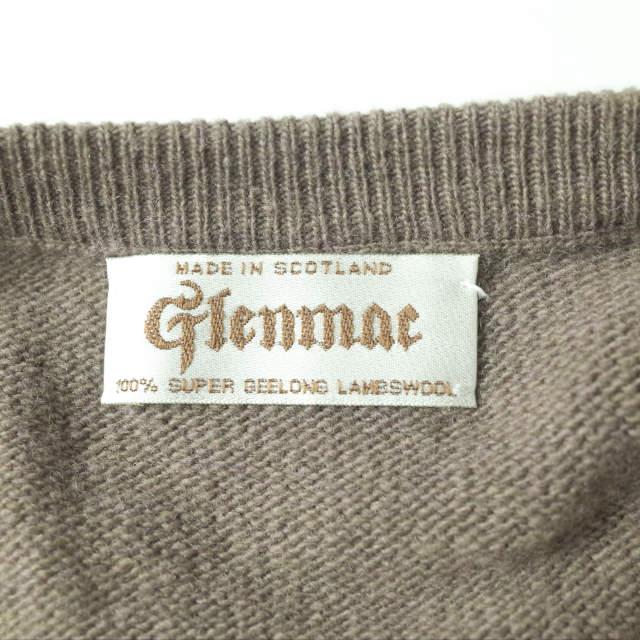 GLENMAC グレンマック G/LAMB CREW NECK KNIT スーパージーロンラムズウール クルーネックニット 40 モカ セーター プルオーバー g7722 |  | 05