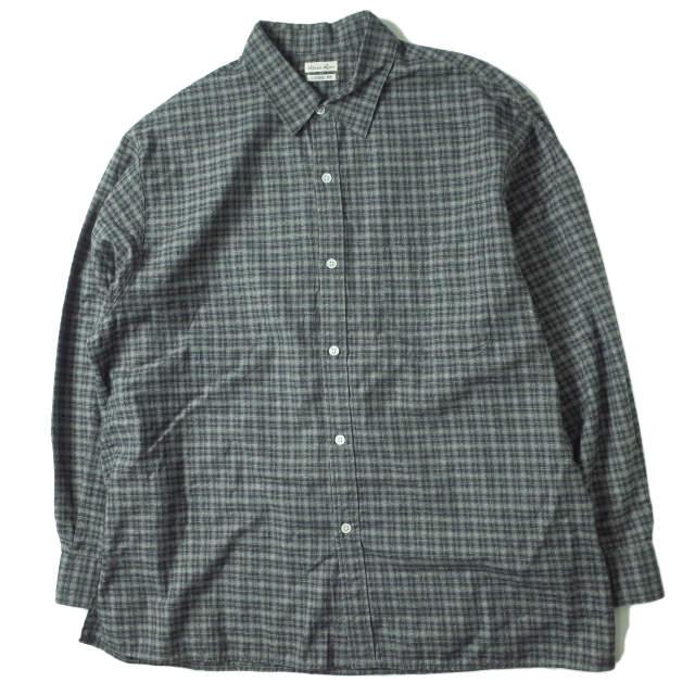 タグ有り】Steven Alan チェックドレスレギュラーカラーシャツ（M 