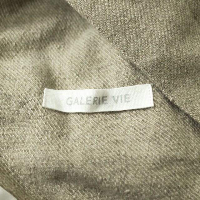 GALERIE VIE ギャルリーヴィー 日本製 ウールシルク サファリジャケット 23-01-74-01101 36 Beige トゥモローランド アウター g7848 |  | 05